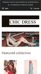 Mobile Screenshot of chic-dress.com